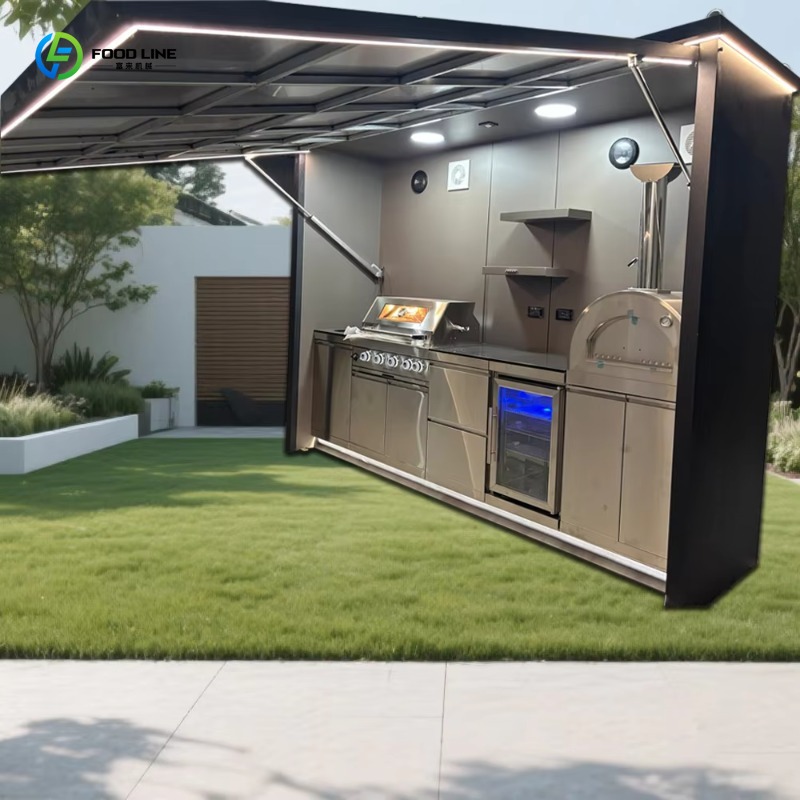Smart Garden Kitchen - Mobile cucina da esterno personalizzabile e