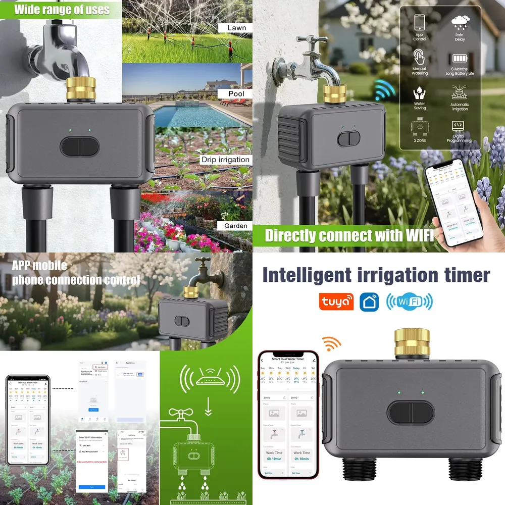 Smart Garden Is - Timer per Irrigazione WAP01 con Controllo