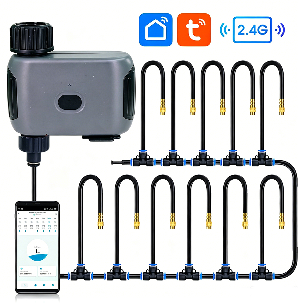 Smart Garden Iot - Kit Irrigazione Intelligente Tuya Smart Wifi