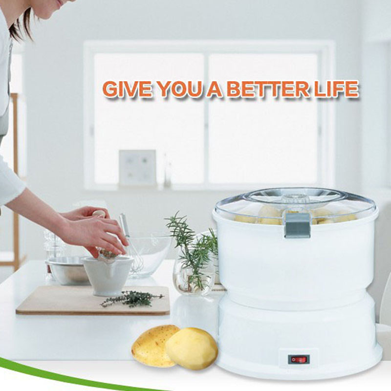 Smart Garden Kitchen - KOTUMY Pelapatate Elettrico Automatico, Macchina per