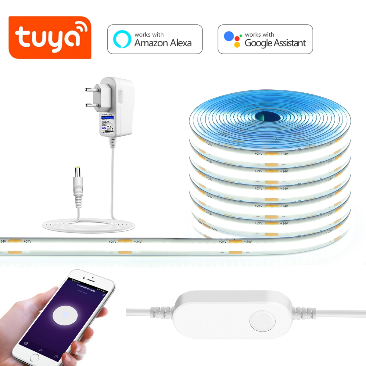 Smart Led Garden - 3M 5M 10M 24V COB HA
