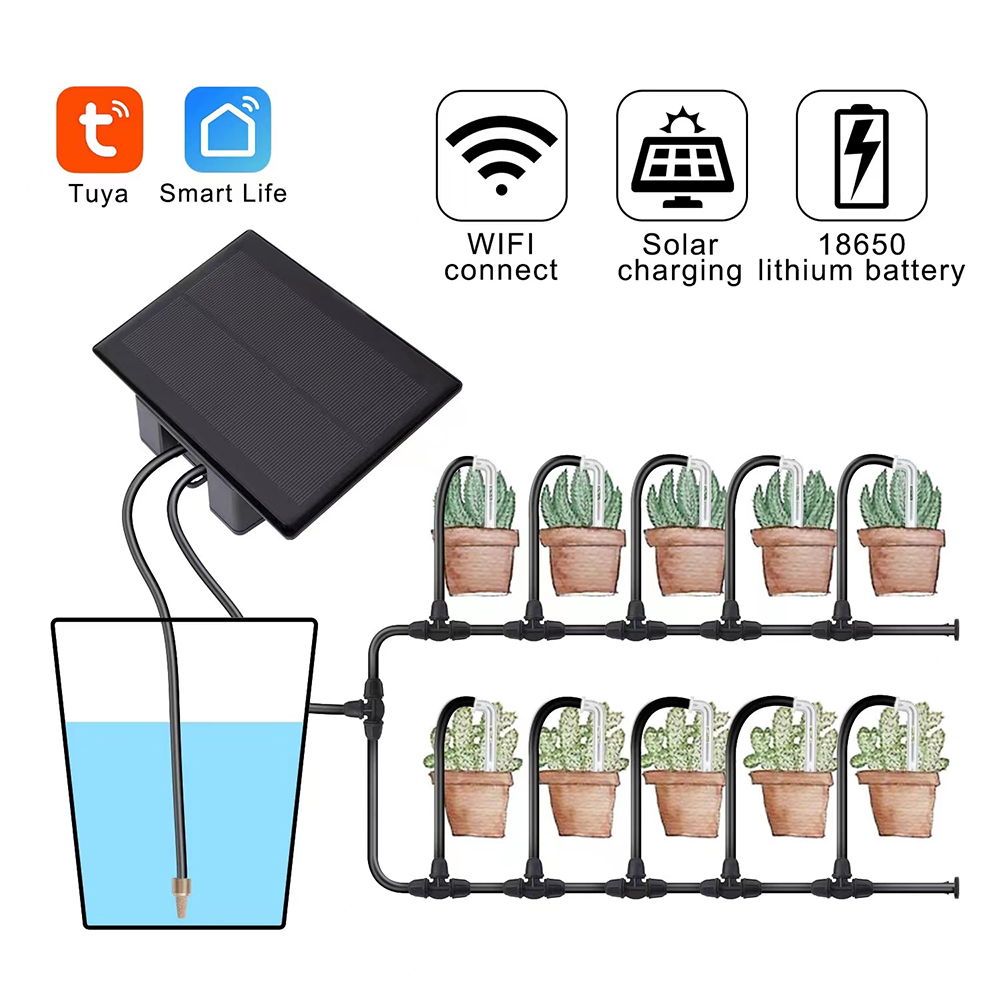 Smart Garden Iot - Tuya WiFi timer pompa acqua solare