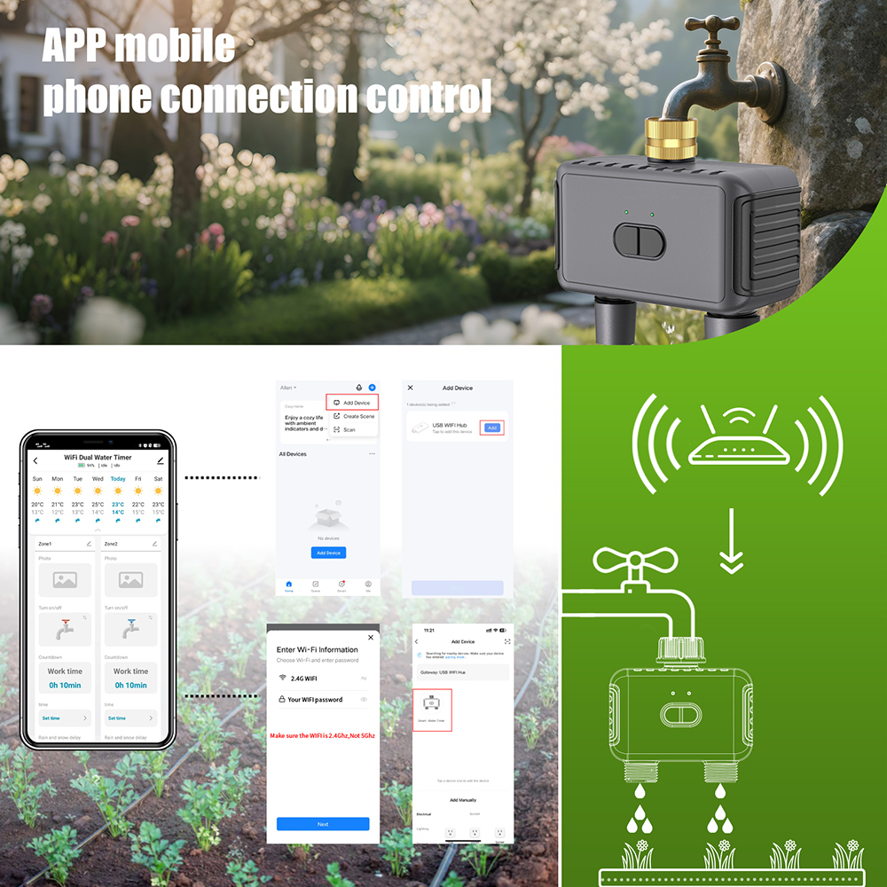 Tuya WiFi timer acqua intellig - Smart Garden Iot recensione e prezzo