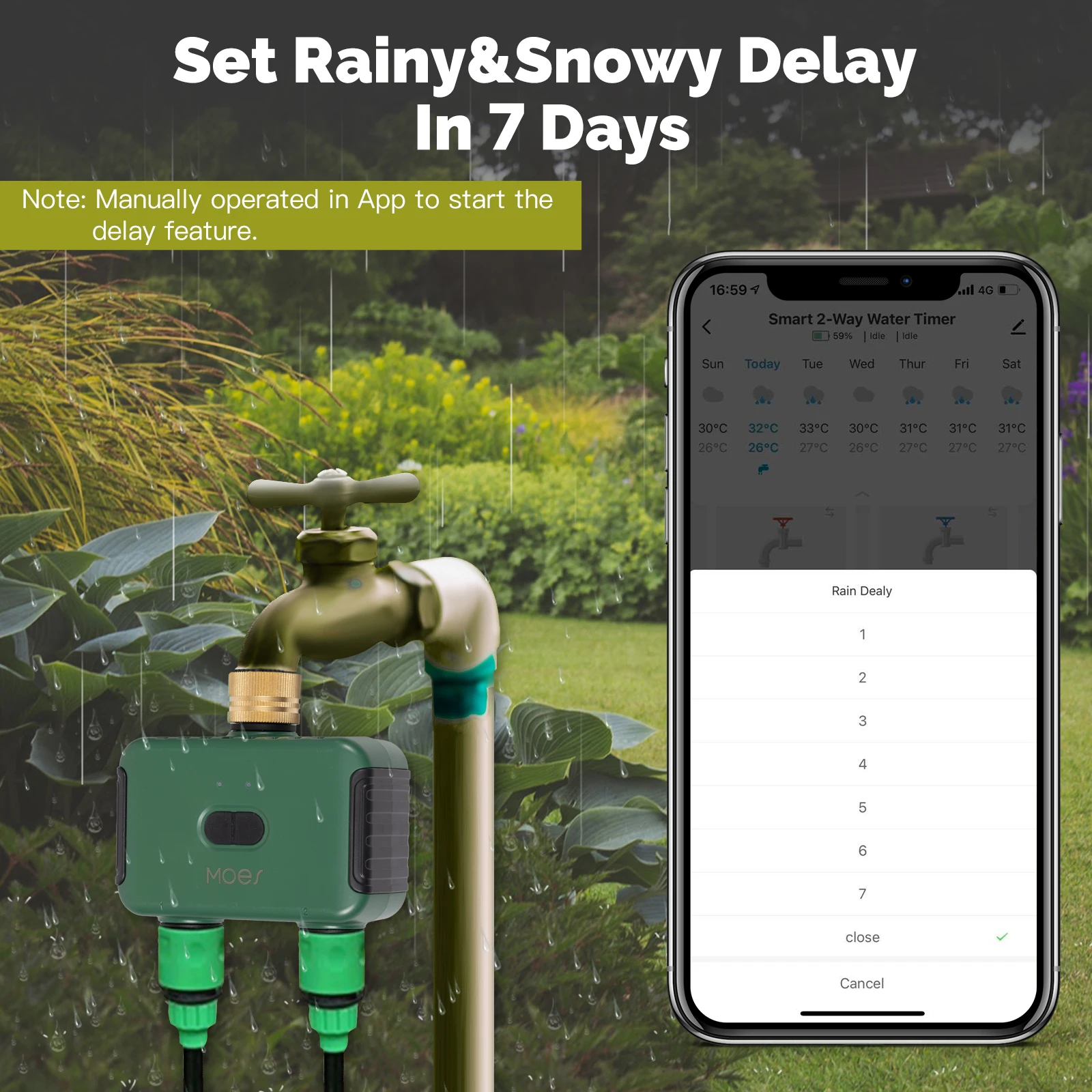MOES Tuya Smart ZigBee Timer p - Smart Garden Kitchen recensione e prezzo