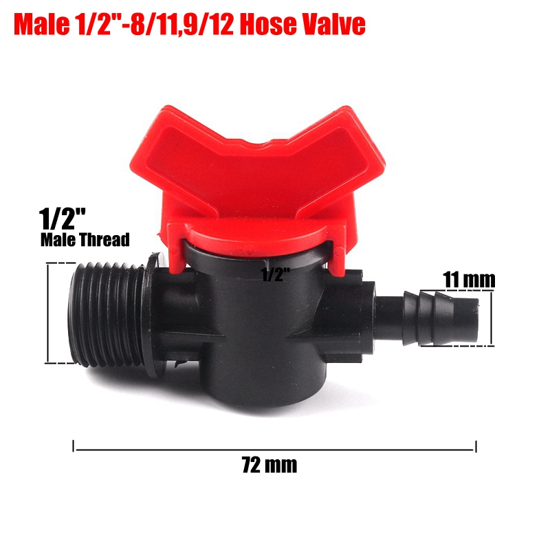 3pcs Mini Valvola a Sfera 1/2  - Smart Garden Hose Valve recensione e prezzo