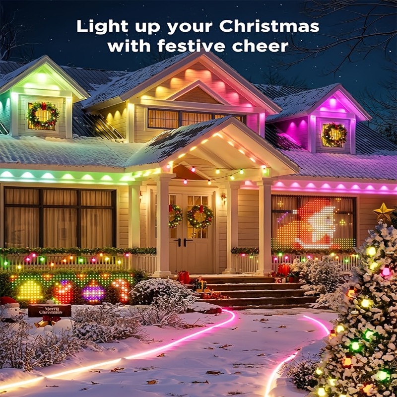Luci esterne permanenti da 150 - Smart Led Garden recensione e prezzo