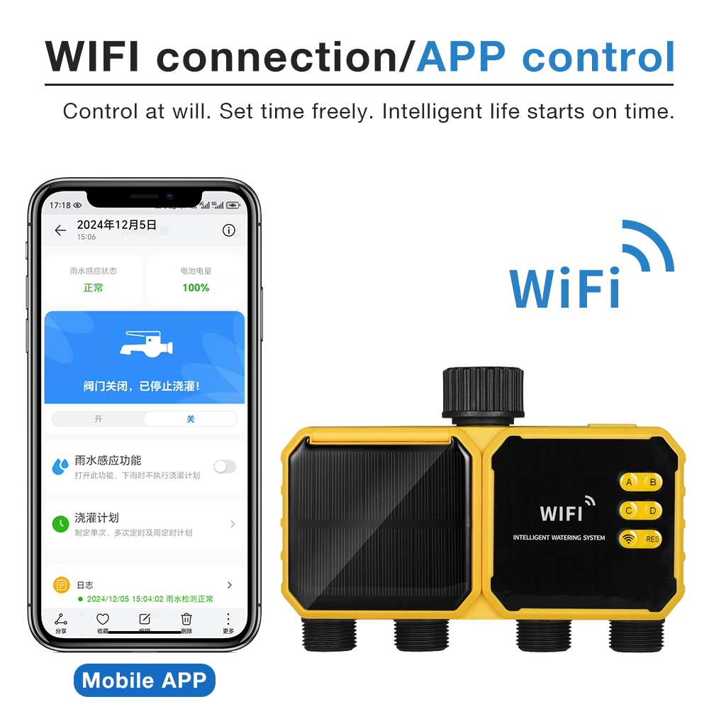 Timer Irrigazione Solare WiFi  - Smart Garden Iot recensione e prezzo