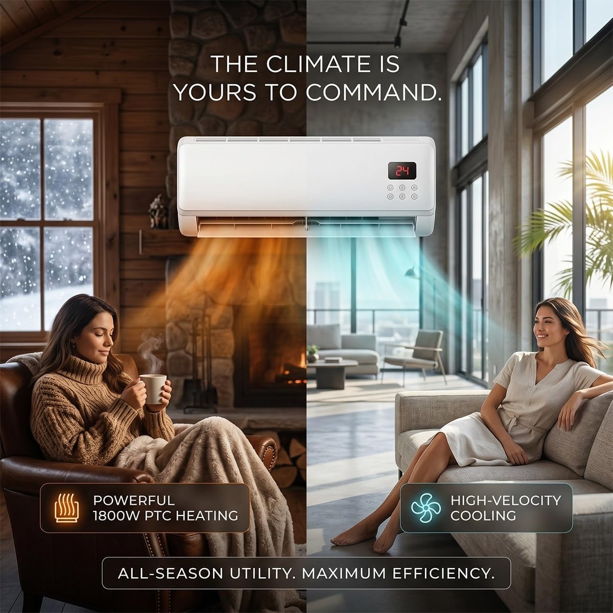 Condizionatore d'Aria a Parete - Smart Led Garden recensione e prezzo
