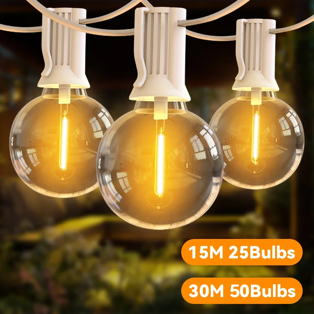 30M 15M Fata String Light G40  - Smart Garden Furniture recensione e prezzo
